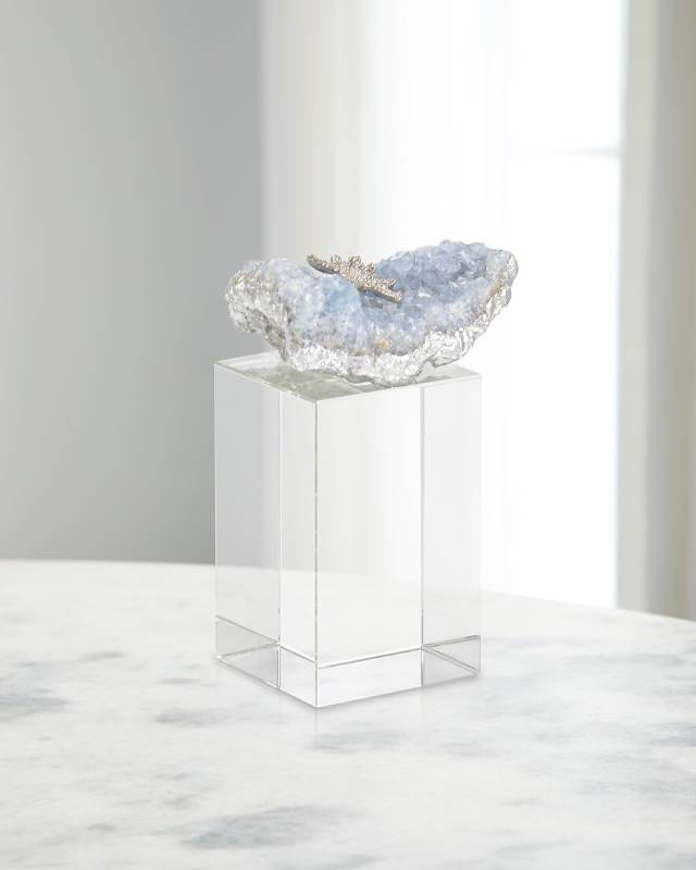 Ocean Floor Sculpture on Crystal Base I